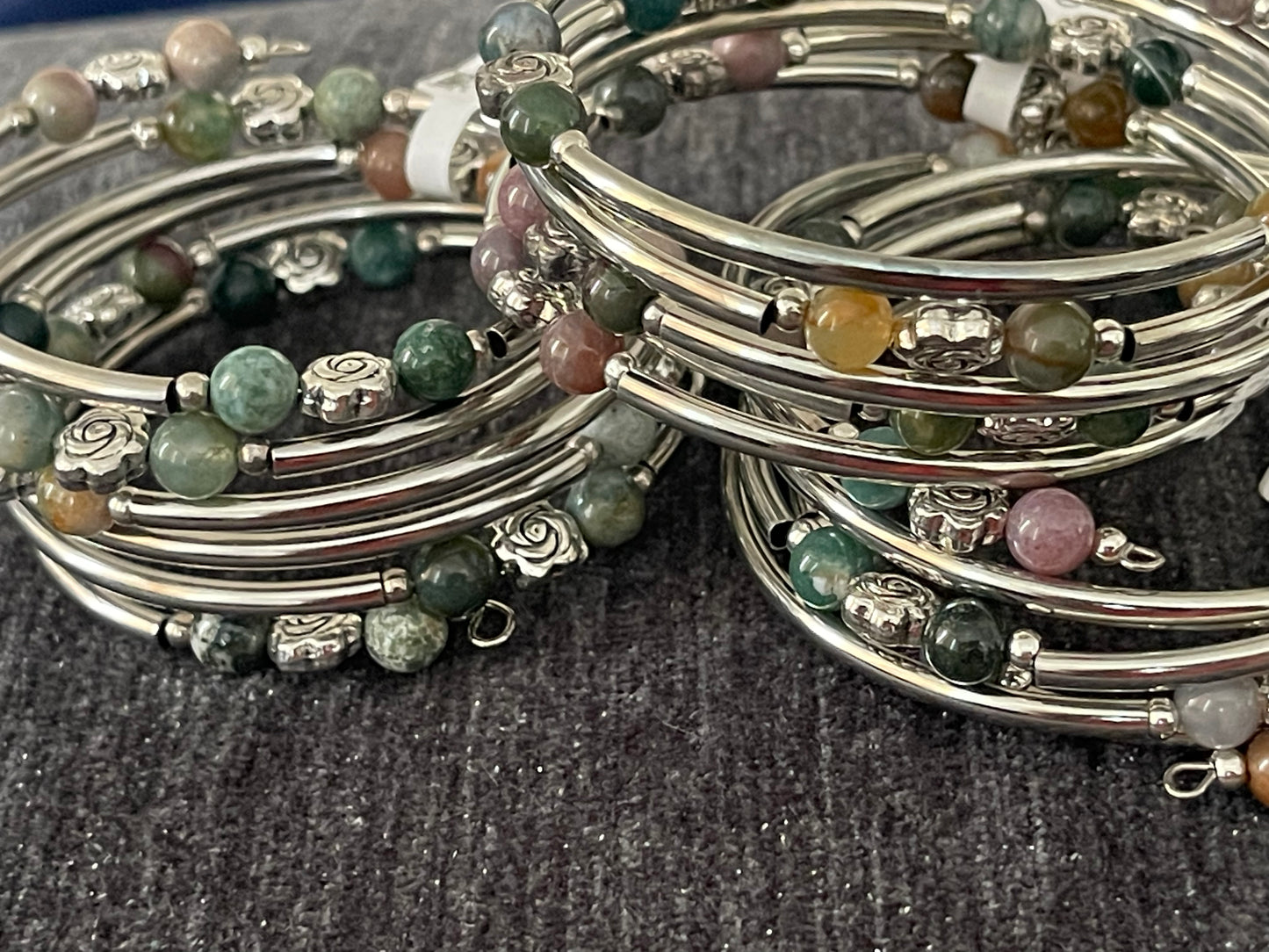 Crystal Bangel Wrap Bracelets