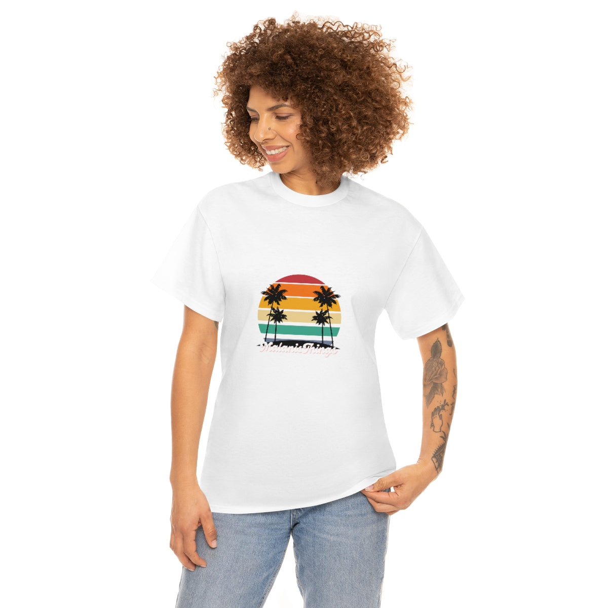 malanisthings retro Unisex Heavy Cotton Tee