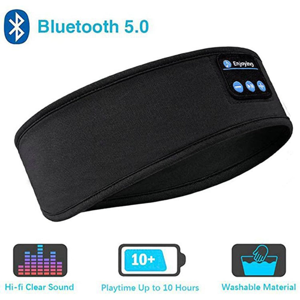 Music Headband Sleeping Headwear Headphone Speaker Sports Running Elastic Earphone Headbands Wireless Music Headset