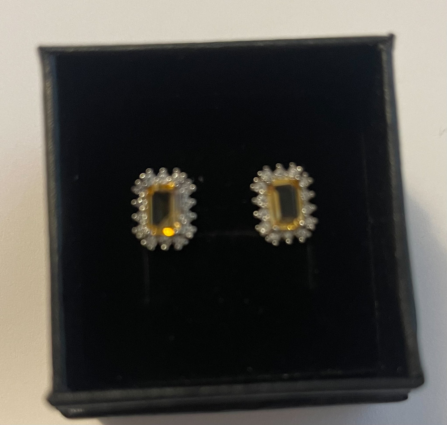 Citrine earrings