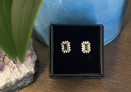 Citrine earrings