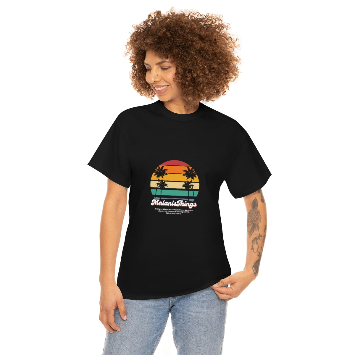 malanisthings retro Unisex Heavy Cotton Tee