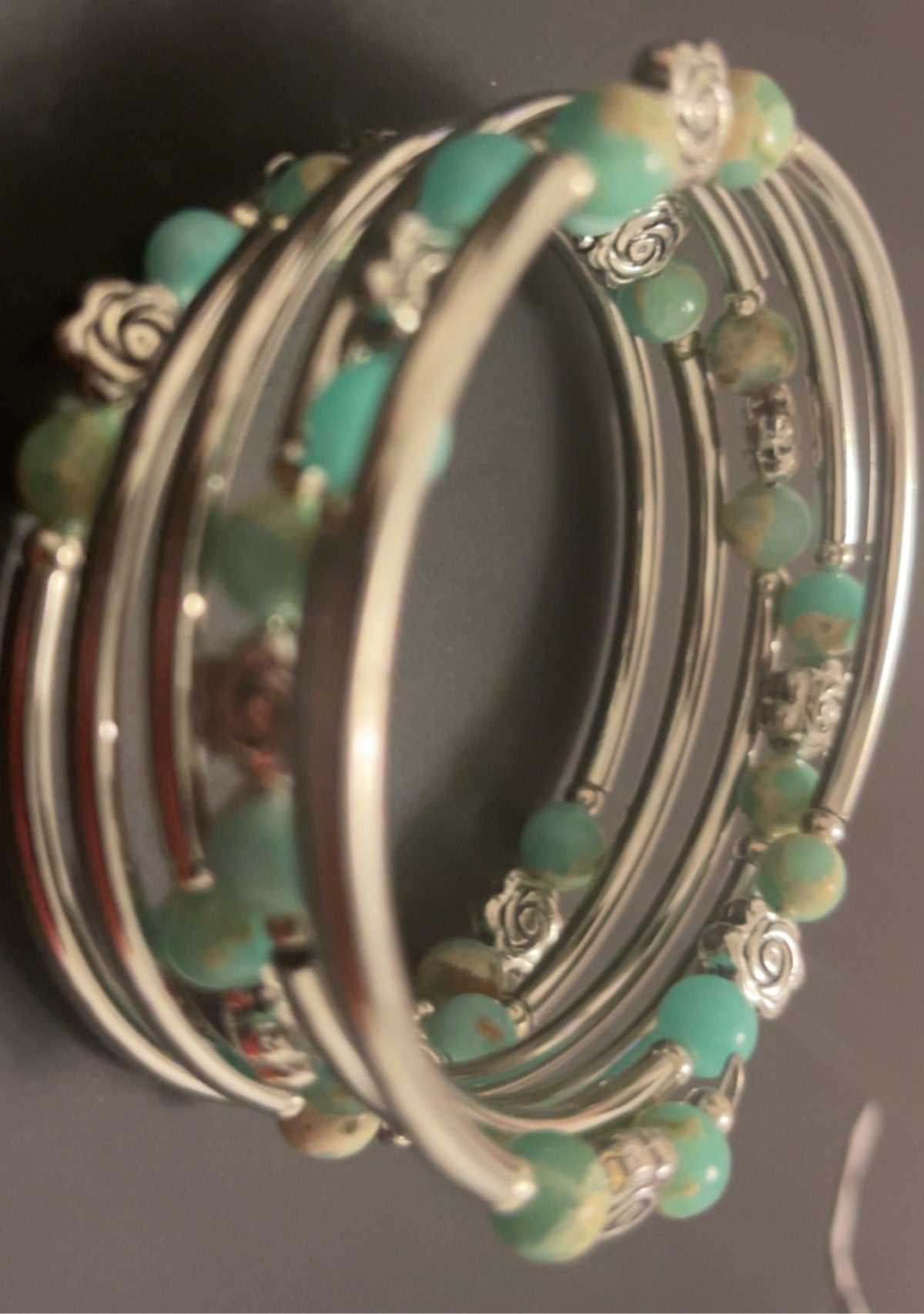 Natural crystal Bangles (small size)