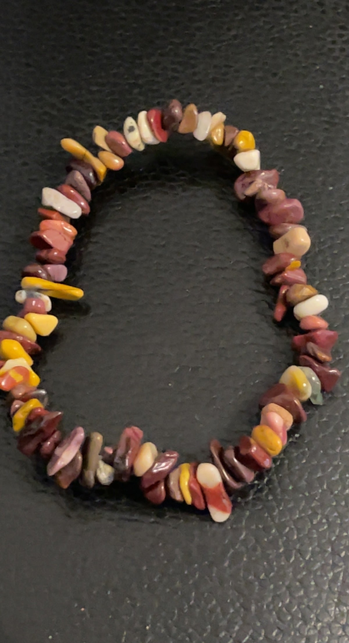 Natural cut natural stone bracelets