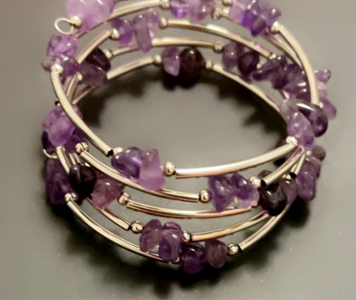 Natural crystal Bangles (small size)