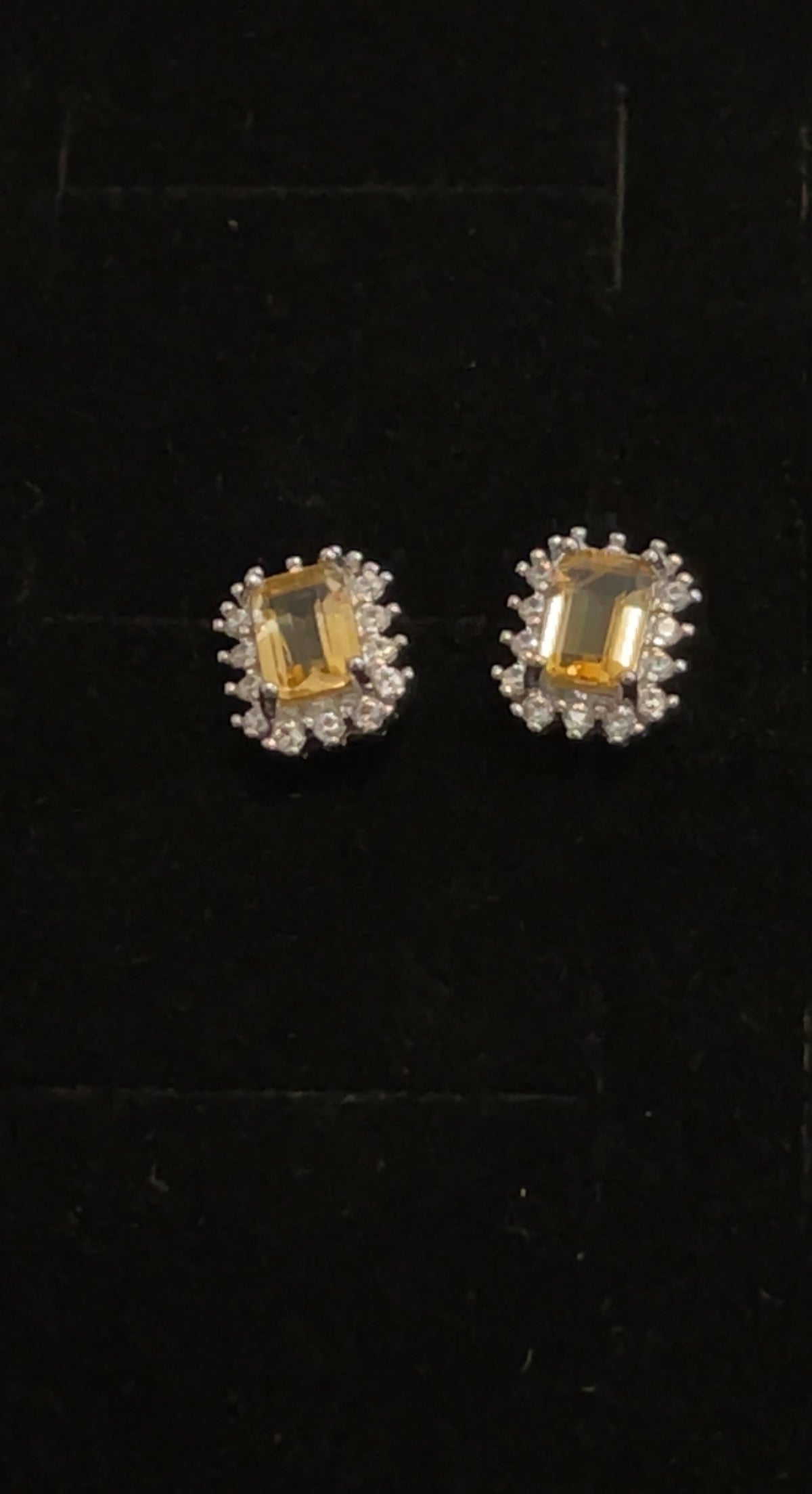 Citrine earrings