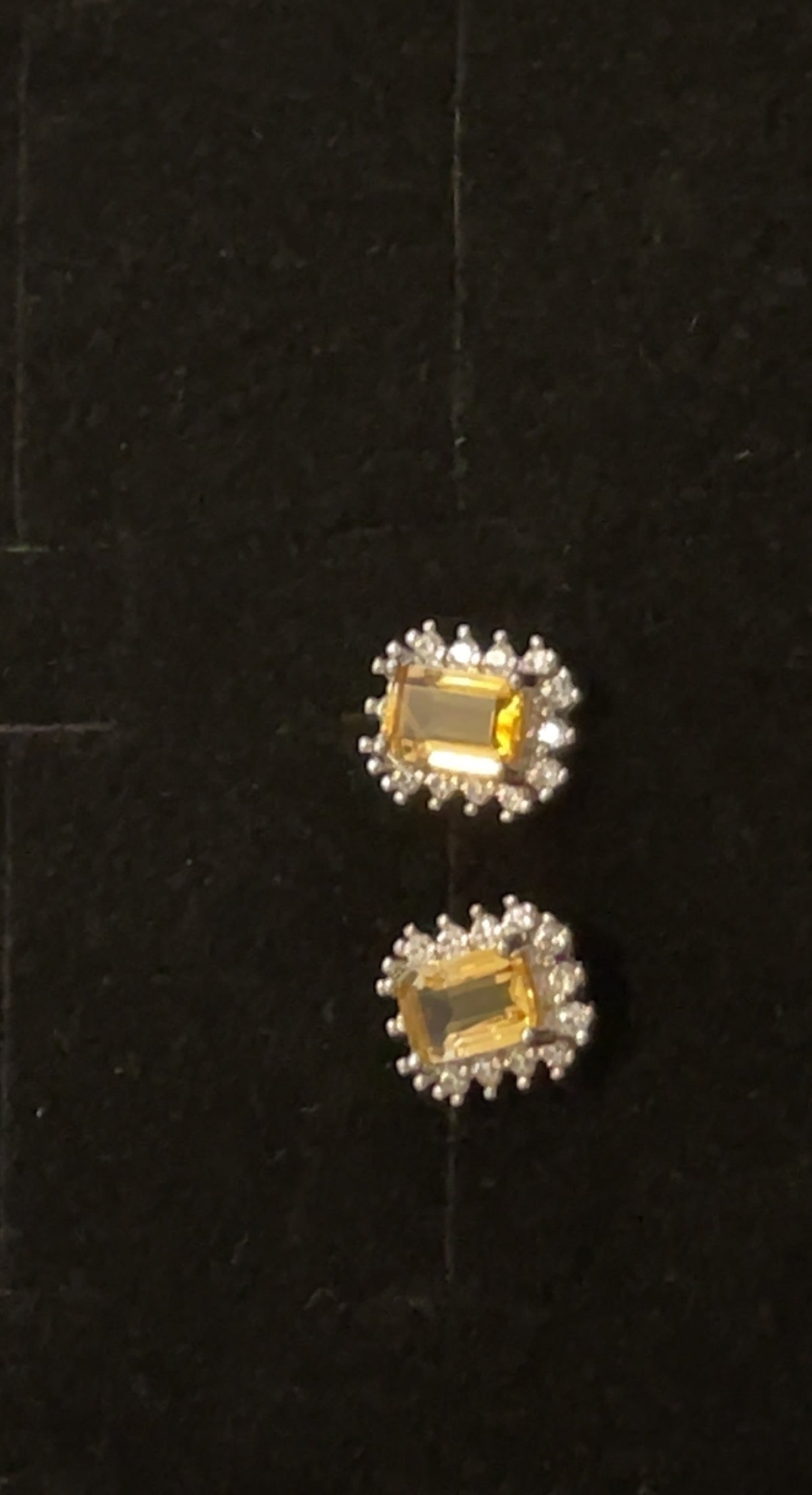 Citrine earrings