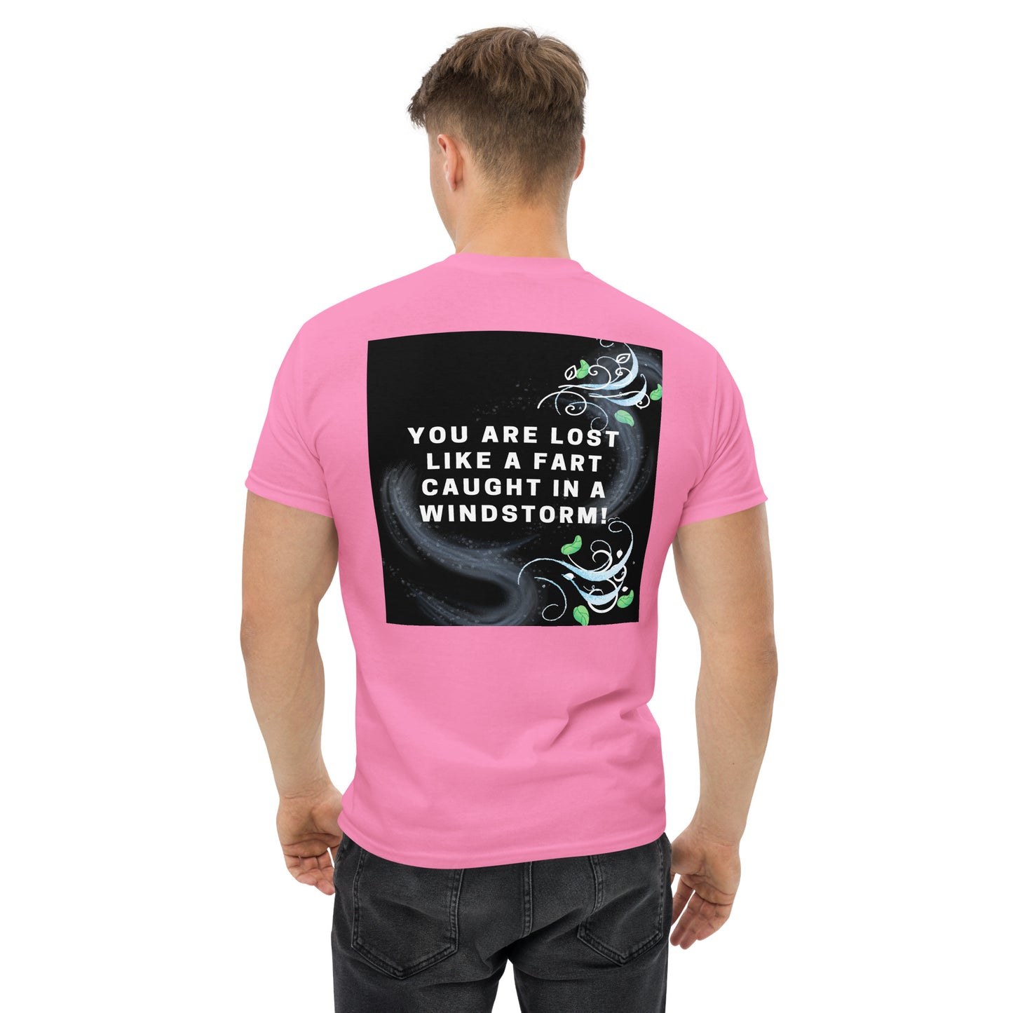 FART CAUGHT IN A WINDSTORM UNISEX classic tee