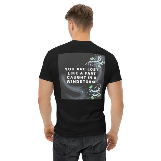 FART CAUGHT IN A WINDSTORM UNISEX classic tee