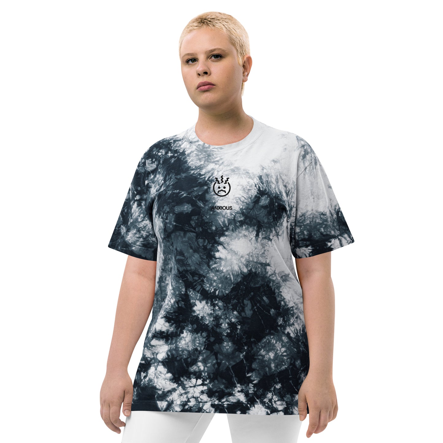 Oversized tie-dye t-shirt