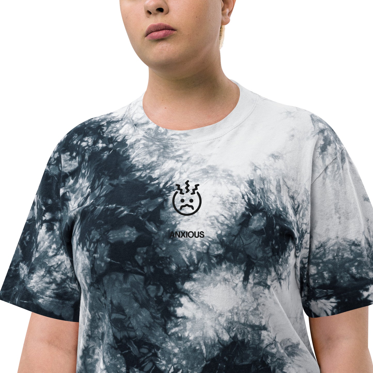 Oversized tie-dye t-shirt