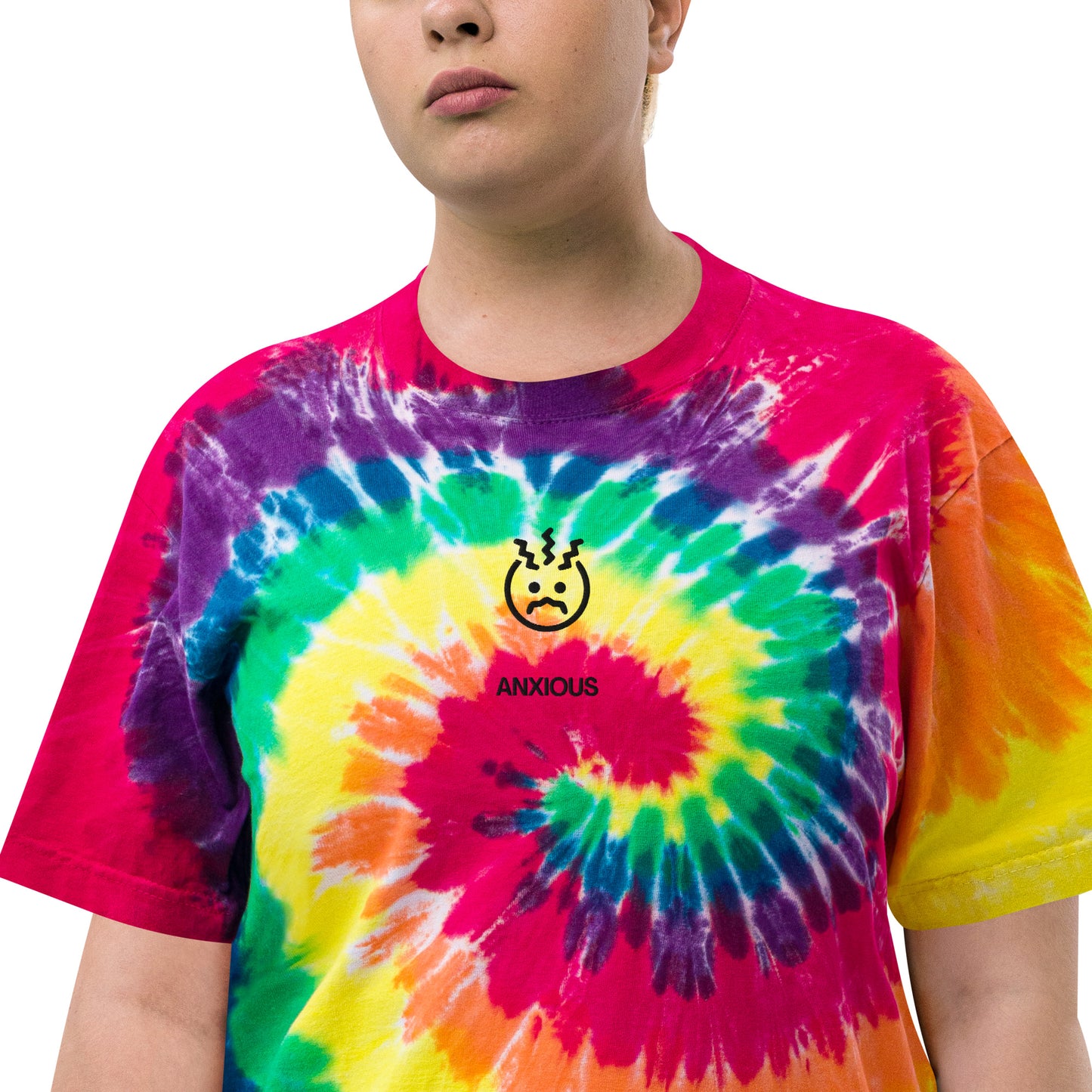 Oversized tie-dye t-shirt