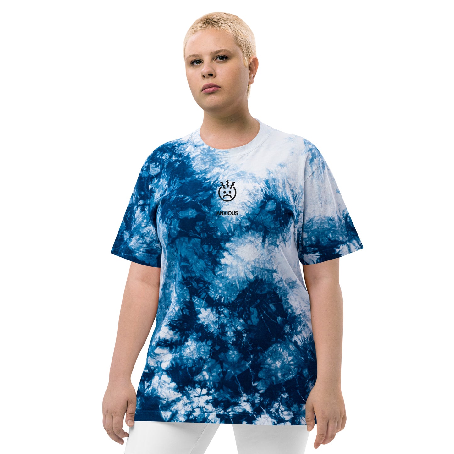 Oversized tie-dye t-shirt