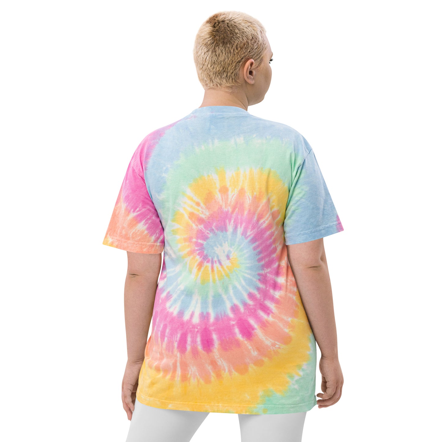 Oversized tie-dye t-shirt