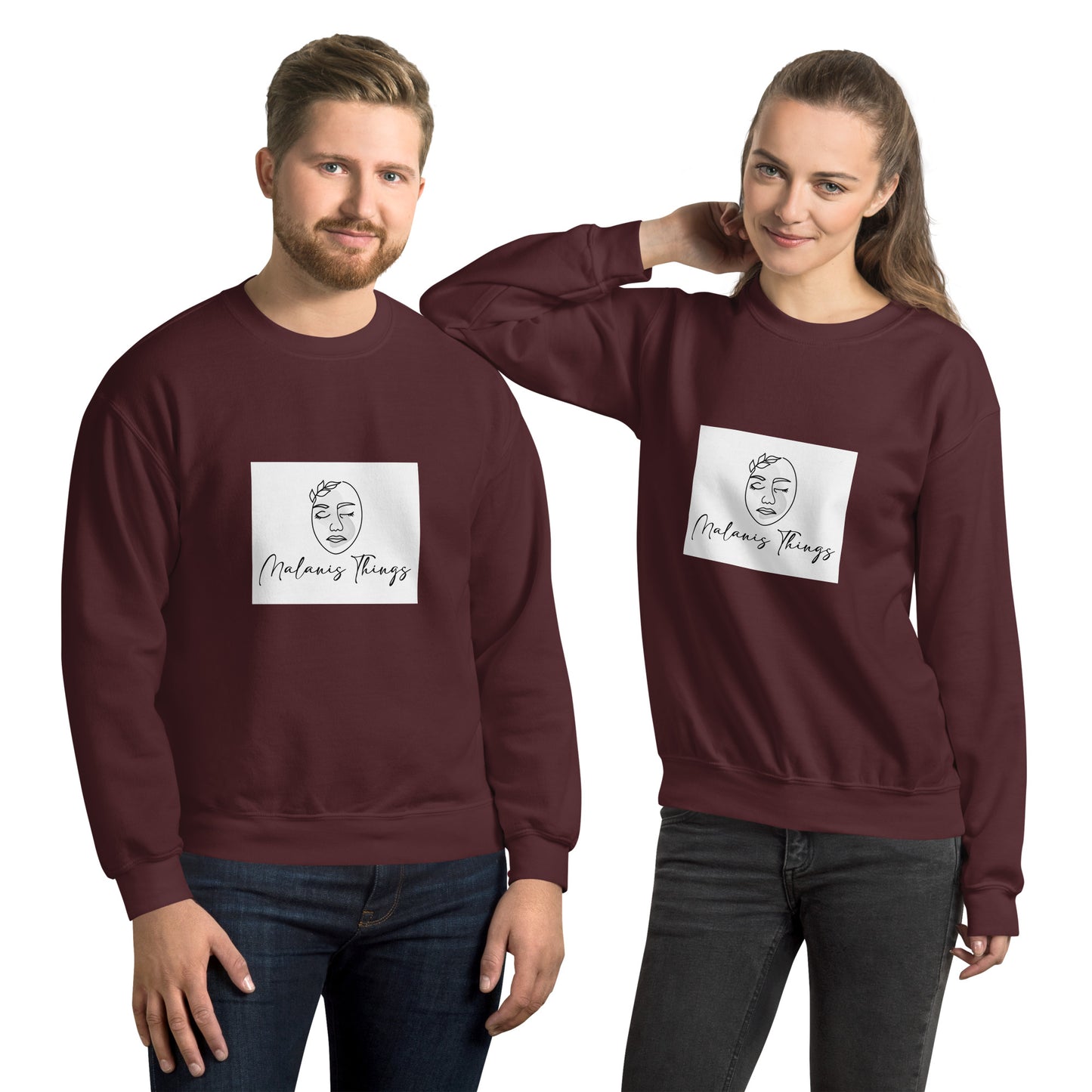 MalanisThings Logo Unisex Sweatshirt