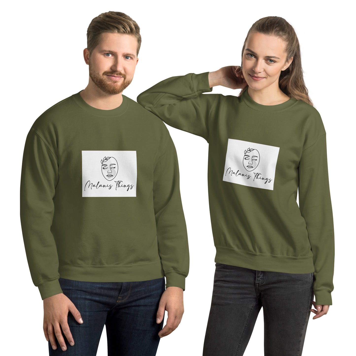 MalanisThings Logo Unisex Sweatshirt