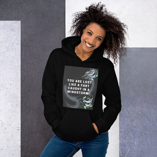 FART CAUGHT IN A WINDSTORM Unisex Hoodie