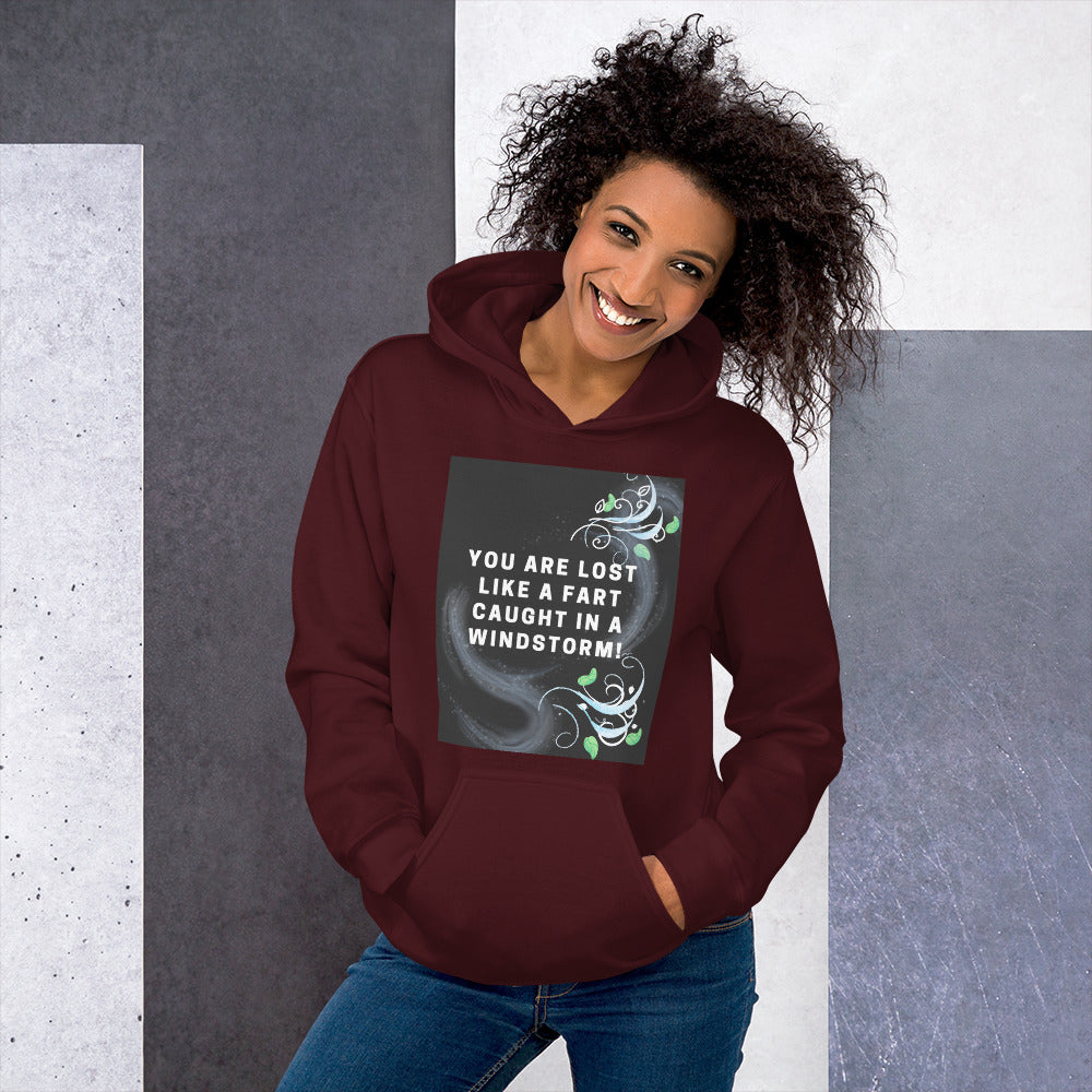 FART CAUGHT IN A WINDSTORM Unisex Hoodie