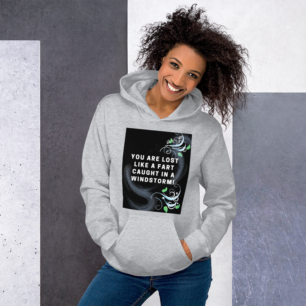 FART CAUGHT IN A WINDSTORM Unisex Hoodie