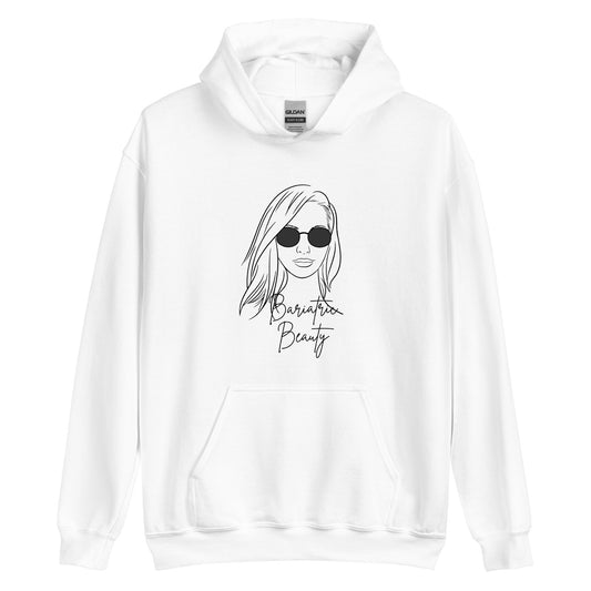 BARIATRIC BEAUTY SUNGLASS HAIR DOWN Unisex Hoodie